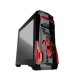 GABINETE EAGLE WARRIOR GAMING FS-2 ROJO