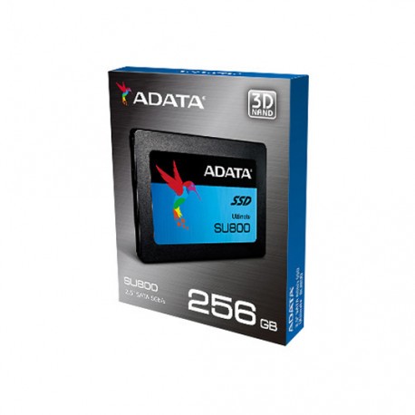 UNIDAD DE ESTADO SOLIDO ADATA SU800 CAPACIDAD DE 256 GB FACTOR DE FORMA 2.5