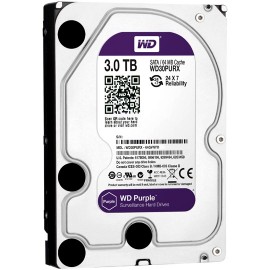DISCO DURO INTERNO WESTERN DIGITAL WD30PURX CAPACIDAD 3 TB FACTOR DE FORMA 3.5