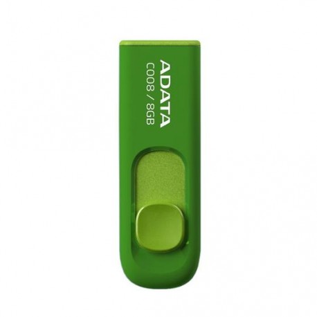 MEMORIA USB 2.0 ADATA C008 DE 8 GB VERDE