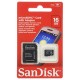 Micro SD SANDISK SDSDQM-016G-B35A, C/ Ad