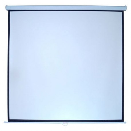 PANTALLA PARA PROYECCION MULTIMEDIA SCREENS MSC-213 COLOR BLANCO MATE DE 84 PULGADAS