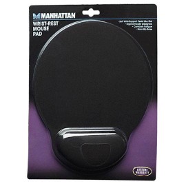 MOUSEPAD ERGONOMICO MANHATTAN 434362 COLOR NEGRO