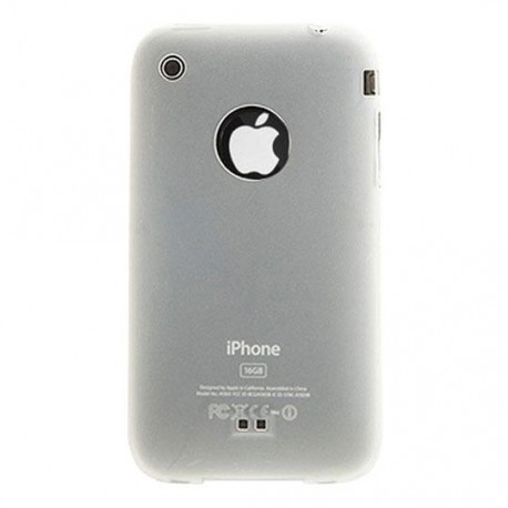 FUNDA PARA IPHONE 3 KEY MEDIA CE014 DE PLASTICO COLOR TRANSPARENTE