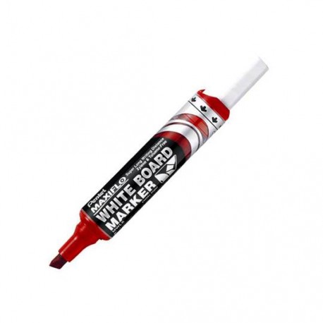 MARCADOR PARA PIZARRON PENTEL MAXIFLO MWL6B COLOR ROJO 1 PIEZA