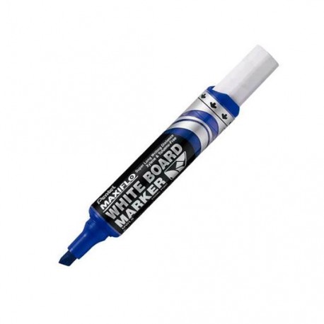 MARCADOR PARA PIZARRON PENTEL MAXIFLO MWL6C COLOR AZUL 1 PIEZA