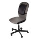 COJIN SOPORTE LUMBAR KENSINGTON P4934 DE LYCRA CON RELLENO DE ESPUMA COLOR NEGRO