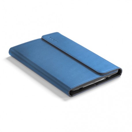 FUNDA PARA TABLET DE 7 Y 8 PULGADAS KENSINGTON P4244 DE IMITACION PIEL COLOR AZUL