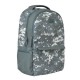 MOCHILA PERFECT CHOICE CAMUFLAJE DE POLIESTER COLOR GRIS