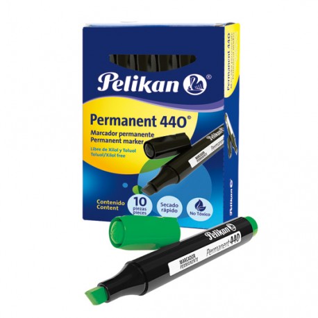 MARCADOR PERMANENTE PELIKAN VERDE 1 PZA