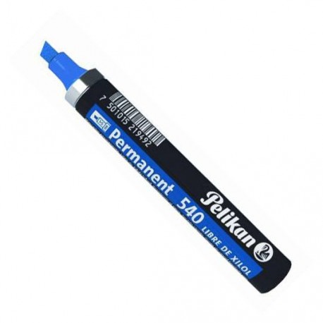 MARCATEXTOS PERMANENTE PELIKAN 0260009 COLOR AZUL 1 PIEZA