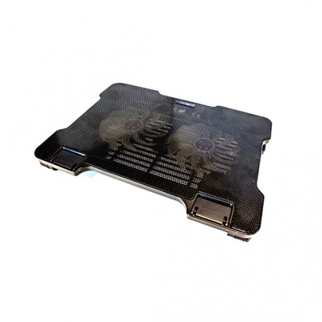 BASE CON VENTILADOR PARA LAPTOP CP-300 COLOR NEGRO