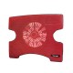 BASE CON VENTILADOR PARA LAPTOP CP-102 COLOR ROJO