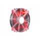 VENTILADOR DE PC GAMER COOLER MASTER MEGAFLOW 200 DE COLOR LED ROJO 3 PIN 1 PIEZA