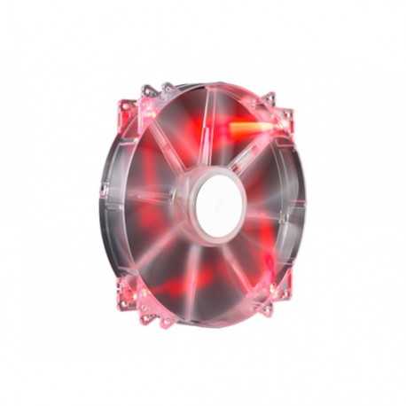 VENTILADOR DE PC GAMER COOLER MASTER MEGAFLOW 200 DE COLOR LED ROJO 3 PIN 1 PIEZA