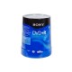 DVD DVD R SONY 100DPR47 CAPACIDAD 4.7GB VELOCIDAD DE TRANSFERENCIA 16X CAMPANA DE 100 PIEZAS