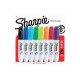 MARCADOR PERMANENTE BEROL SHARPIE CHISEL COLOR SURTIDO 8 PIEZAS