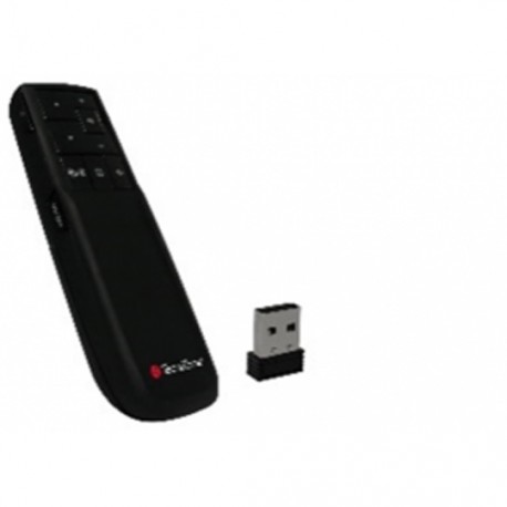 PRESENTADOR LASER TZ16PL03 TECHZONE CONEXION USB COLOR NEGRO