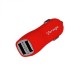 CARGADOR UNIVERSAL PARA AUTOMOVIL VORAGO AU-103 COLOR ROJO