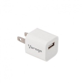 CARGADOR DE PARED VORAGO AU-105 COLOR BLANCO