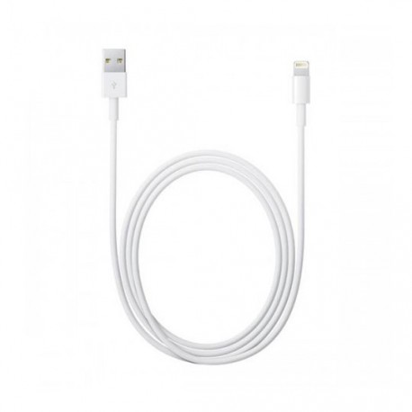 CARGADOR LIGHTNING 2 METROS APPLE MD819AM COLOR BLANCO