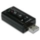 Convertidor USB 2.0 a Tarjeta Sonido 7.1