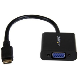 ADAPTADOR CONVERTIDOR DE VIDEO STARTECH MINI HDMI A VGA MNHD2VGAE2