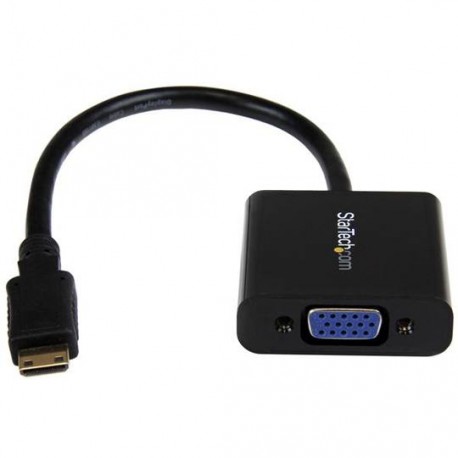 ADAPTADOR CONVERTIDOR DE VIDEO STARTECH MINI HDMI A VGA MNHD2VGAE2