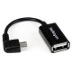 ADAPTADOR MICROUSB A USB STARTECH DE MACHO A HEMBRA UUSBOTGRA