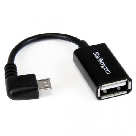 ADAPTADOR MICROUSB A USB STARTECH DE MACHO A HEMBRA UUSBOTGRA