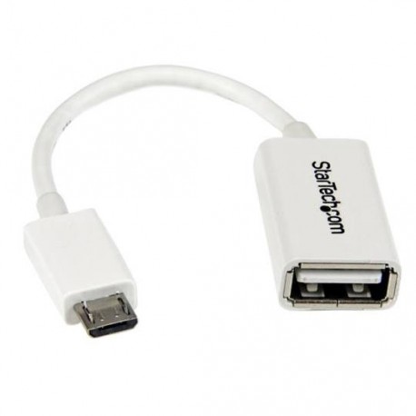 ADAPTADOR USBMICRO A USB STARTECH DE MACHO A HEMBRA UUSBOTGW