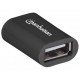 Adaptador OTG USB 2.0 Negro