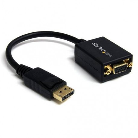 ADAPTADOR CONVERTIDOR EXTERNO DE VIDEO STARTECH DISPLAYPORT DP A VGA DP2VGA2