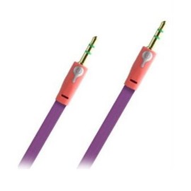 CABLE AUDIO 3.5 MM 3.5 MM PERFECT CHOICE COLOR MORADO DE 1 METRO EL-994428
