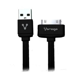 CABLE USB A 32 PINES MACHO A MACHO VORAGO COLOR NEGRO DE 1 METRO CAB-118