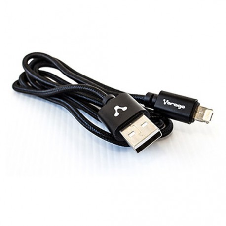 CABLE DUAL MICRO USB - LIGHTNING A MACHO A B MACHO VORAGO COLOR NEGRO DE 1 M AC-365810-44