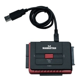 CONVERTIDOR DE MEDIOS MANHATTAN USB A SATA EN FORMA DE CABLE 179195