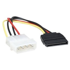 CABLE DE ALIMENTACION SATA MOLEX A SATA 15 PIN MANHATTAN DE 0.2 METROS