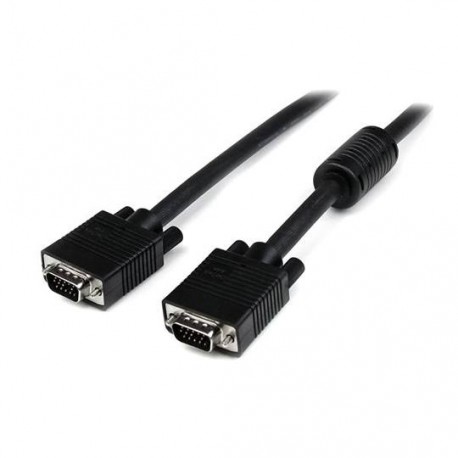 CABLE VGA MACHO A MACHO STARTECH COLOR NEGRO DE 3 METROS MXT101MMHQ10