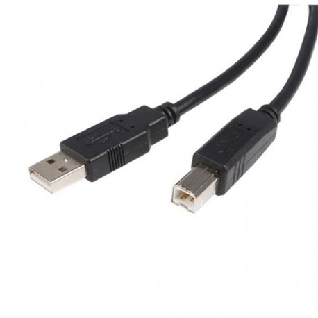 CABLE EXTENSION USB A MACHO A B MACHO STARTECH NEGRO 4.5 M