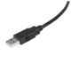 CABLE EXTENSION USB A MACHO A B MACHO STARTECH NEGRO 4.5 M