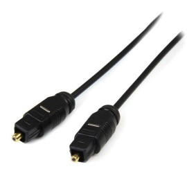 CABLE TOSLINK AUDIO DIGITAL MACHO A MACHO STARTECH NEGRO 3 METROS