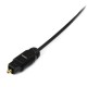 CABLE TOSLINK AUDIO DIGITAL MACHO A MACHO STARTECH NEGRO 3 METROS