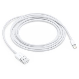 CABLE LIGHTNING A USB,BLANCO, 2 M