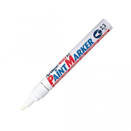 MARCADOR PERMANENTE ARTLINE 400XF COLOR BLANCO 1 PIEZA
