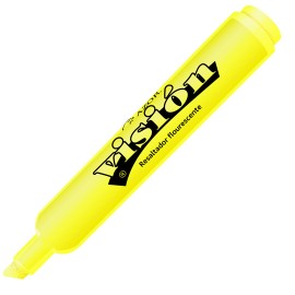MARCADOR RESALTADOR AZOR VISION 2300AM COLOR AMARILLO FLUORESCENTE 1 PIEZA