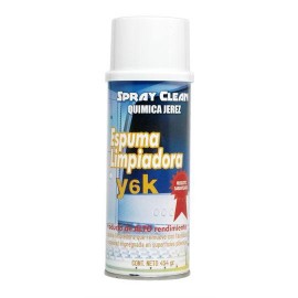 ESPUMA LIMPIADORA QUIMICA JEREZ SPRAY CLEAN CON 454ML