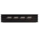 HUB RECTANGULO CON 7 PUERTOS USB 2.0 EN FORMA DE CUADRO ST7202USB