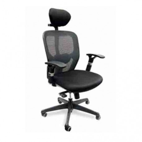 SILLA DIRECTIVA ERGO BONDC COLOR NEGRO