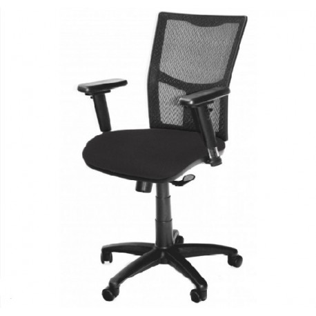 SILLA EJECUTIVA ERGO VELA COLOR NEGRO